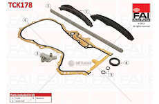 Timing Chain Kit GOLF V/VI CAXA/BLF/CAVF/CTHG Fai Autoparts