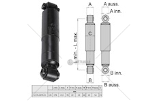 Tlumič pérování o/o 20x78-300/455 zn saf intradisc  0033393_A