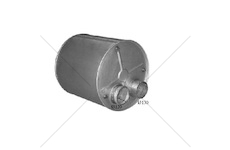 Tlumič výfuku DAF XF95, CF75, CF85 L= 540mm, EURO 3