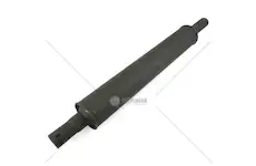 Tlumič výfuku kulatý lakovaný krátký | 95-1405M