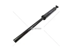 Tlumič výfuku kulatý smaltovaný dlouhý s přírubou | 6901-1423.1.E