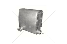 Tlumič výfuku MAN TGA L= 625mm, EURO 3