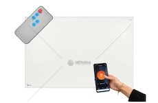 Topný panel IR, 960W s dálkovým ovládáním, Wi-Fi GEKO