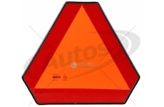 Trojúhelník reflexní pomalá vozidla do 30 km/h - plech jcb,cat,case,komatsu, new holland 0001721_A