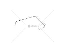 Trubka brzdového válečku Levá 64901161