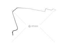 Trubka brzdy levá  Zetor 33227040