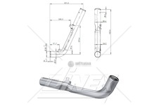 Trubka chlazení retardéru scania l,p,g,r,s euro 6/ p,g,r,t 0473273_A