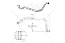 Trubka vodní chlazení retardéru man tgx 0473148_A