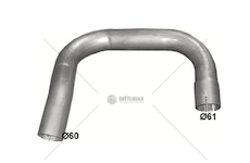 Trubka výfuku Multicar M26.4 Iveco 2.8 105HP -01/03