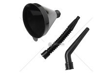 Trychtýř na palivo 3 dílný černý AMiO-02006