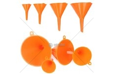 Trychtýř plastový sada 4ks MAR-POL