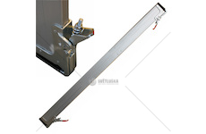 Tyč rozpěrná - mezibočnicová zábrana 2400 - 2700mm hliníková