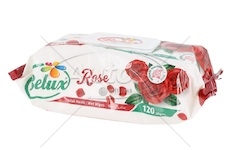 Ubrousky vlhčené na ruce s vůní růží belux - 120 ks 0329476_A