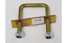 Úchyt do podlahy U 100MM sada.  UP100