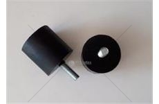 Upevnění - silentblok nárazníku kruhové 40*40 1 šroub M8  40*40/1SRBB