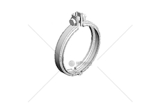 Upínač, výfukový systém DINEX DIN21817