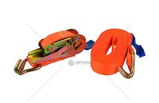 Upínací pás s ráčnou a háky, 5 m × 25 mm, 1 t - GEKO