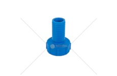 Uzávěr, redukce pro kontejner na vodu IBC, vnitřní závit S60x6, vývod na hadici 1 1/4