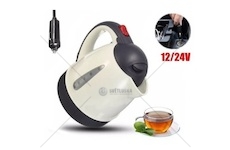 Varná konvice 1L na vodu 24V 250W připojení do autozásuvky