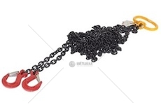 Vázací řetěz s okem a hákem do 2,8t, dl=2m, 8mm tloušťka řetězu