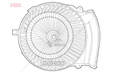 Ventilátor citroen jumpy 07> 2.0 hdi 95 11> dea07021