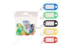 Visačka na klíče, 5 barev, sada 20 ks - GEKO