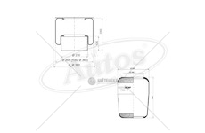 Vlnovec pérování 762n guma bpw, daf, man, neoplan - výprodej 0010566_A