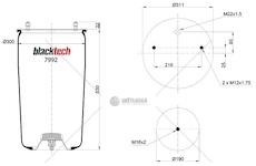 Vlnovec pérování - bez zvonu bpw typ-36,mercedes 881 0069056_A