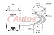 Vlnovec pérování - bez zvonu bpw typ 36k 0069105_A