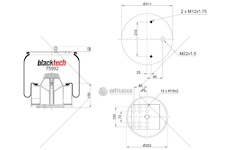 Vlnovec pérování kompletní - plastový zvon bpw typ 36k 0069103_A