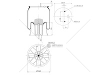 Vlnovec pérování kompletní - plastový zvon p saf 2621v integral 0240160_A