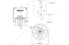 Vlnovec pérování kompletní - plastový zvon, saf 2621v  integral 0147507_A