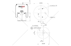 Vlnovec pérování kompletní - železný zvon, bpw typ 30 0069064_A