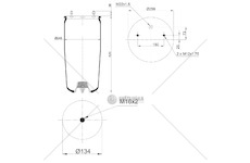 Vlnovec pérování lfb 2183029 bd bez zvonu bpw typ 30, mercedes 941 0240153_A