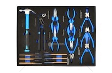 Vložka do zásuvky - kladivo, kleště a příslušenství, sada 16ks GEKO