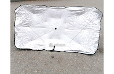 Vnitřní sluneční clona 145x79cm na čelní skla+pouzdro