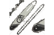 Vodící lišta na řetězové pily a dva řetězy 25 cm 10