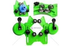 Vodící nastavitelná šablona pro korunky a vrtáky 4-83mm, s přísavkami MAR-POL