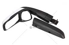 Volvo 9800 mirror II electric heat and IV manual heat R200 no wire and switch white LHD RHS e-mark TANGDE TD-70-242WHPLR