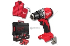 Vrtačka příklepová aku m18 lpdrcmc-402c 1700 ot., 2x baterie 4.0ah, nabíječka + kufr 4933499458_A