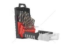 Vrtáky do kovu HSS, DIN 338, 1-13mm, sada 25ks TVARDY