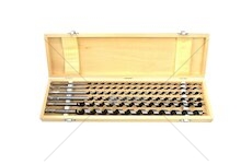 Vrtáky hadovité do dřeva 6 - 18 mm, 460 mm, sada 6 ks GEKO