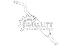 Výfuk zadní díl FE 1.3 Pick up (9)