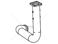 Výfuková trubka DINEX DIN21240