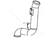 Výfuková trubka DINEX DIN21249