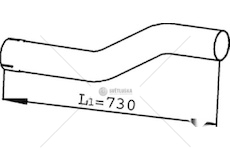 Výfuková trubka DINEX DIN22145