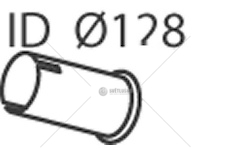 Výfuková trubka DINEX DIN28727