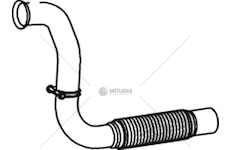 Výfuková trubka DINEX DIN54270