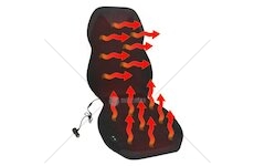 Vyhřívaný potah sedadla SHAWN, s termostatem, 12/24 V COMPASS