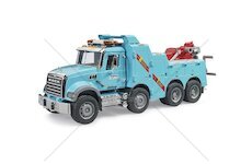 Vyprošťovací a odtahový vůz MACK Granit s majákem se zvukem - BRUDER